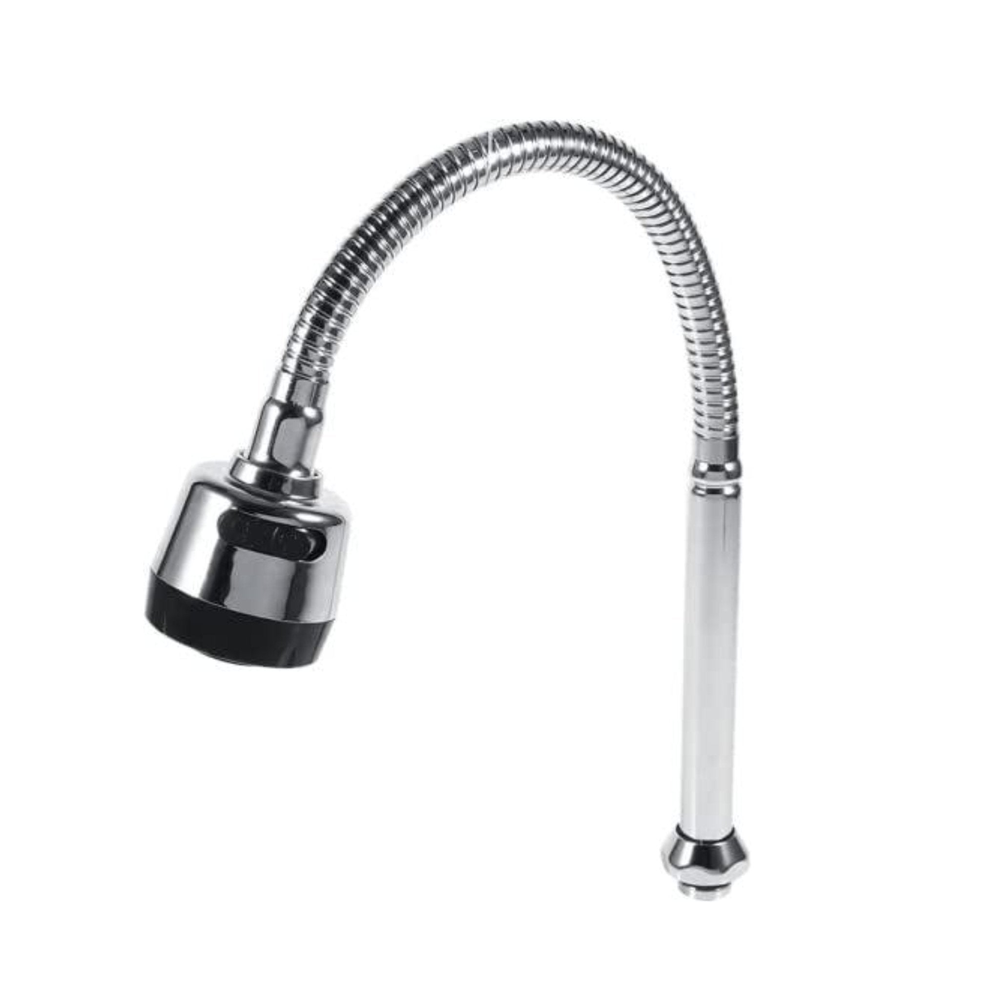 FOSSA 360 Degree Swivel Spout, 304 Stainless Steel Kitchen Sink Faucet Pipe Fittings Adjustable Temperature Single Handle Connection-0