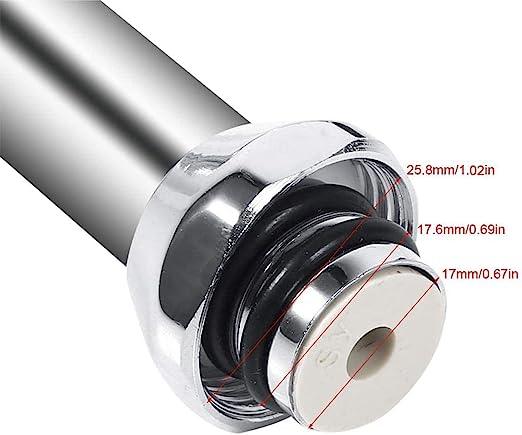 FOSSA 360 Degree Swivel Spout, 304 Stainless Steel Kitchen Sink Faucet Pipe Fittings Adjustable Temperature Single Handle Connection-2