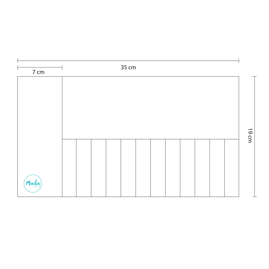 Oya Long Pencil Case-2