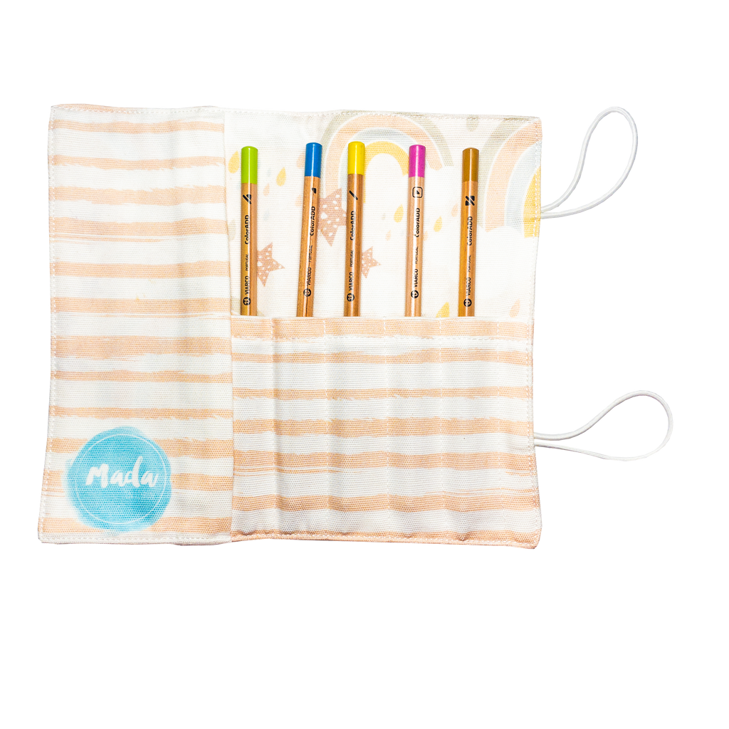 Nude Raibow Small Pencil Case-2